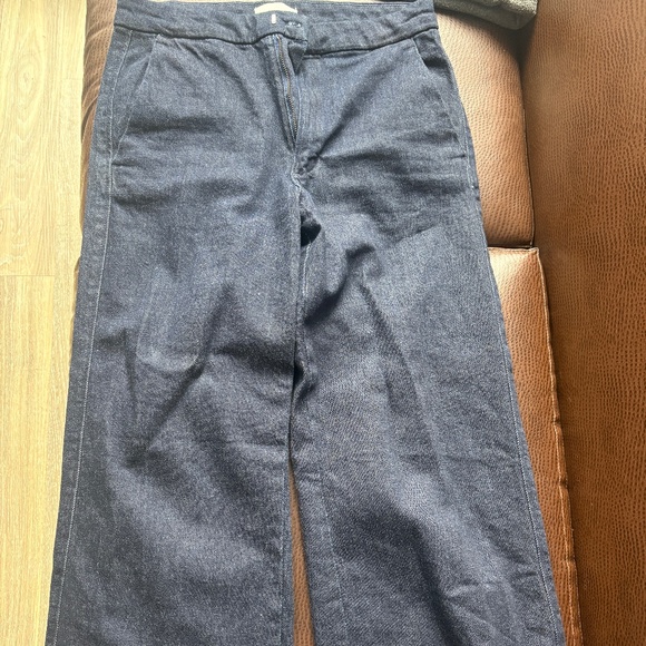 denim-look pants - Picture 1 of 5